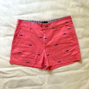 JNY Shark Pattern Chino Shorts
